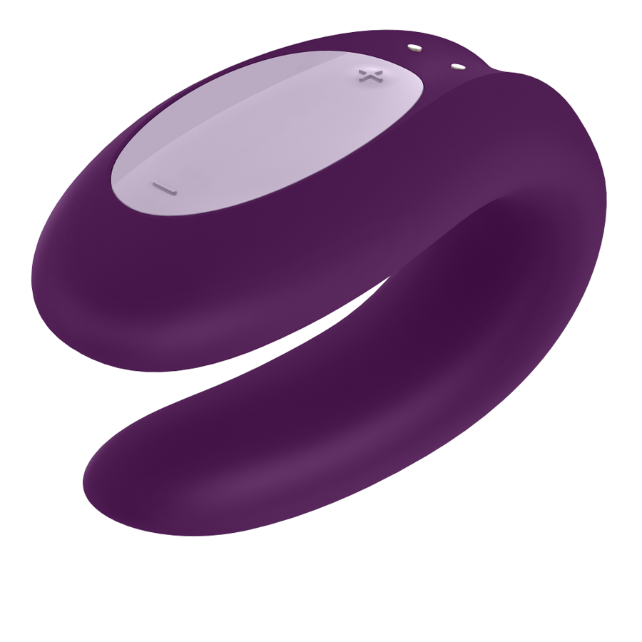 Double Joy App-Controlled Purple Vibrator