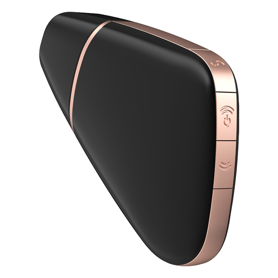 Love Triangle Air Pulse Stimulator Black