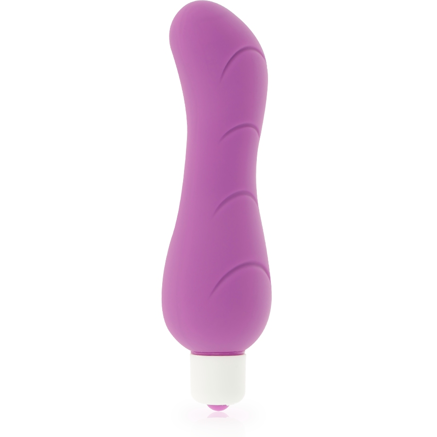 Vibrador de Punto G de Silicona Púrpura