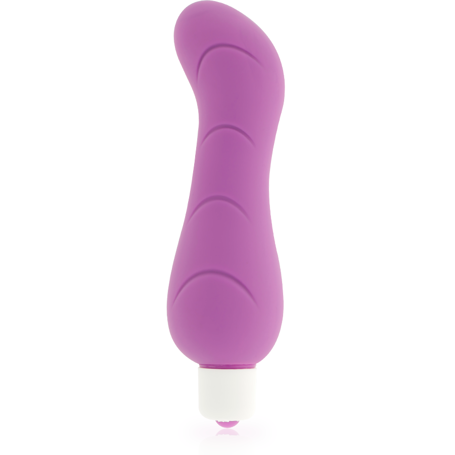 Vibrador de Punto G de Silicona Púrpura