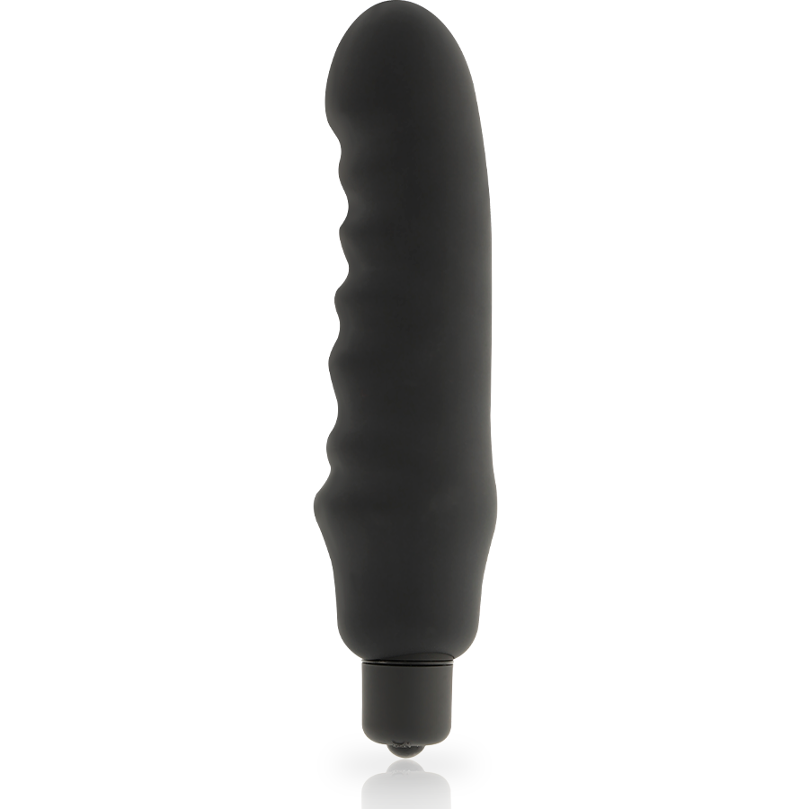 Juguete Sexual de Silicona Negro Genius