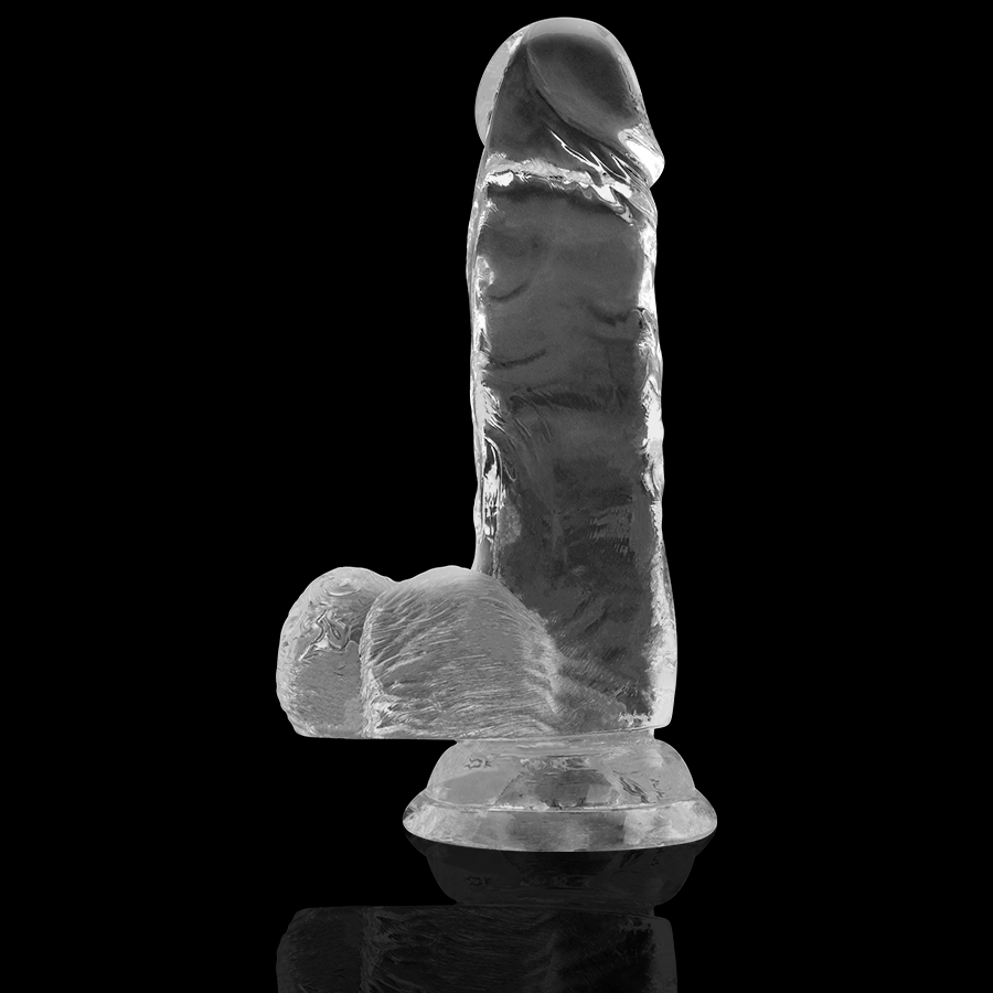 Clear Realistic Dildo 15.5 cm x 3.5 cm