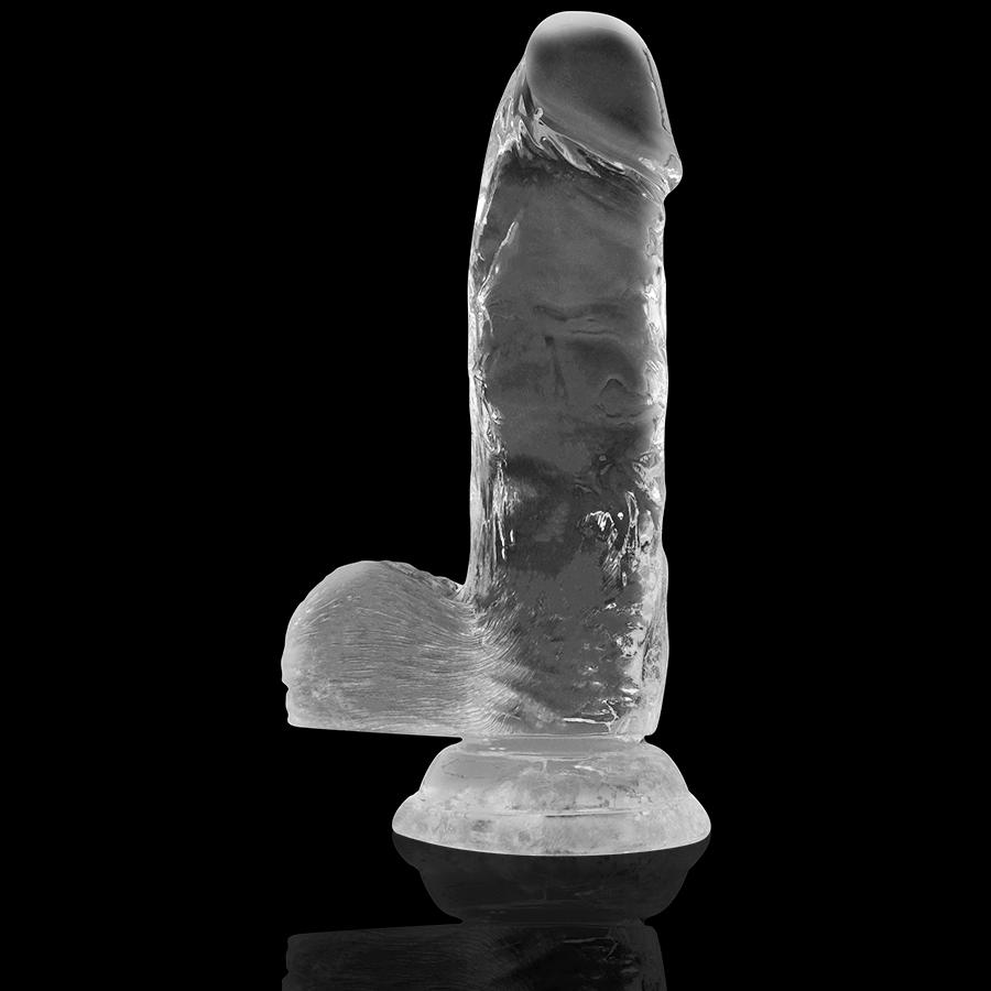Clear Realistic Dildo 15.5 cm x 3.5 cm