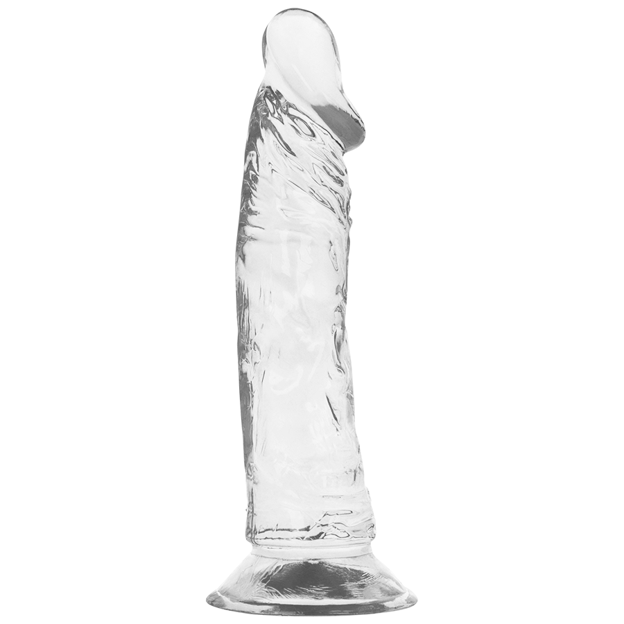 Dildo Realista Transparente 19cm de Comprimento 4cm de Largura