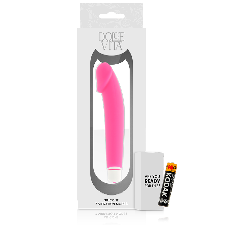 Realistic Pink Silicone Sex Toy