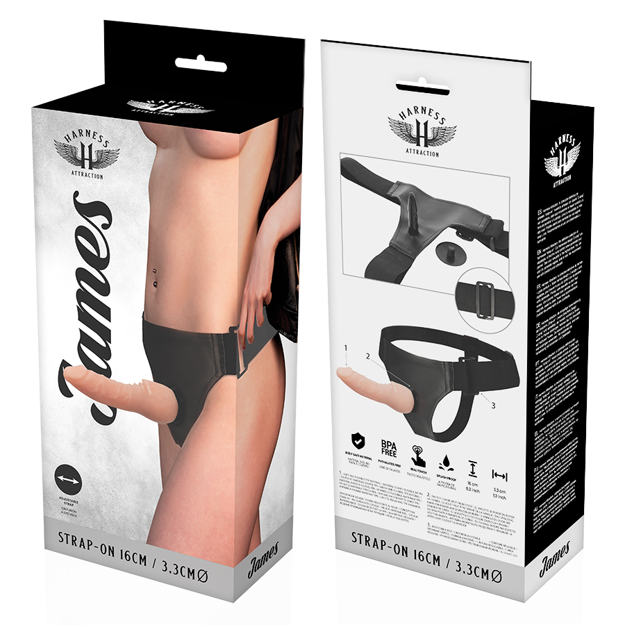 James 16cm Realistic Sex Toy
