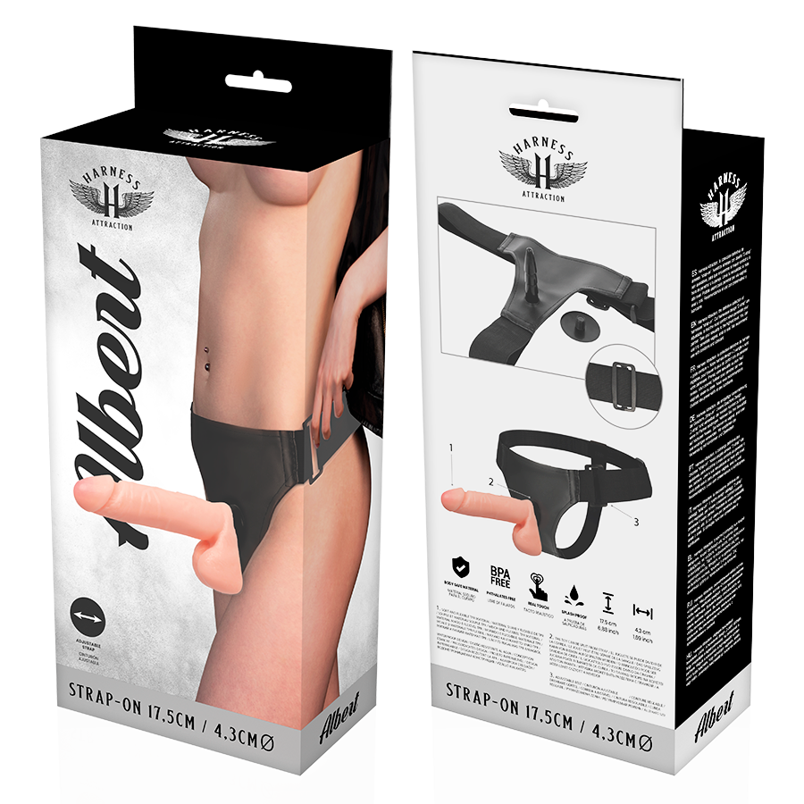Rnes Albert Realistic Dildo 17.5cm