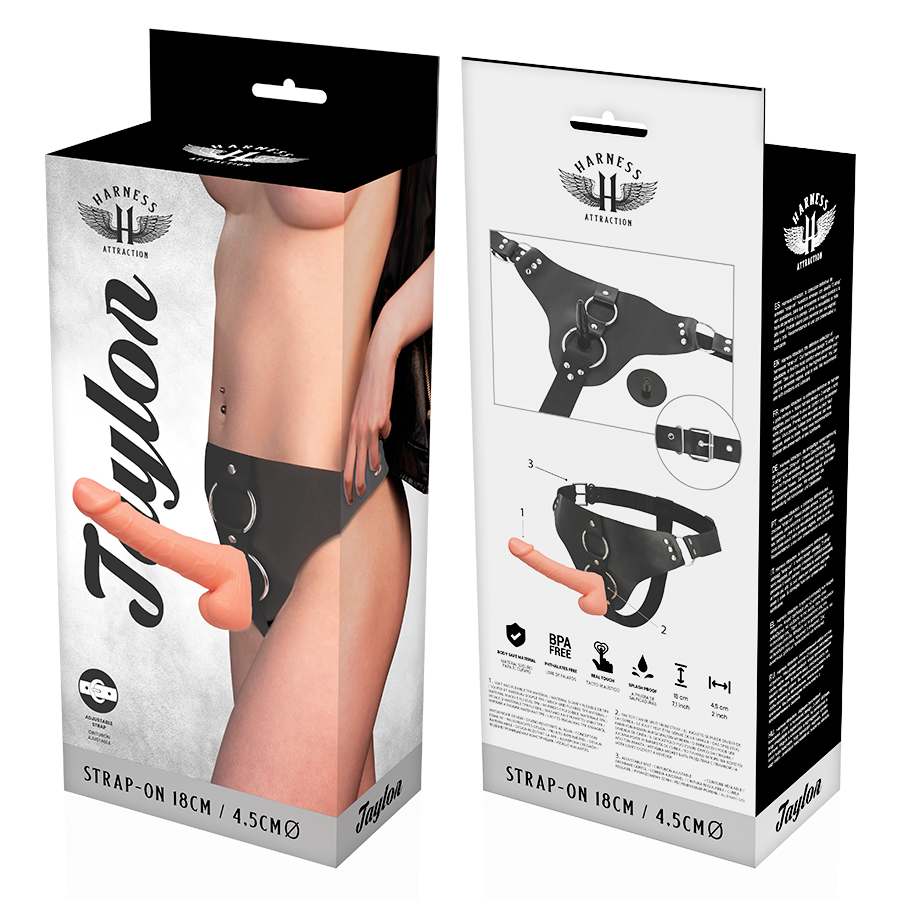 Juguete Sexual Deluxe de 18 Cm Rnes Taylor