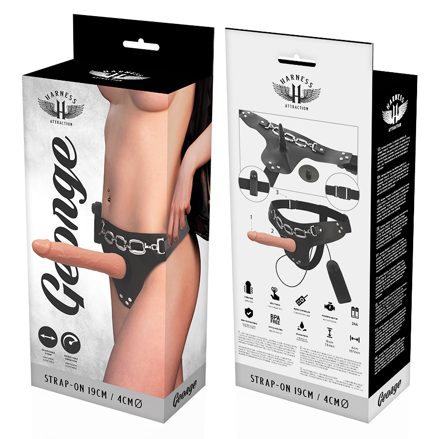 Rnes George Realistic Vibrator 19cm