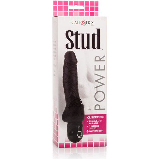 Vibrador Negro Power Stud Cliterrific