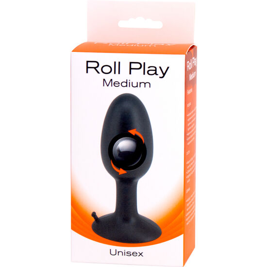 Roll Play Medium Silicone Butt Plug