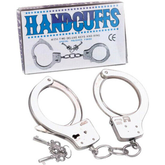Premium Metal Handcuffs for Bondage Play