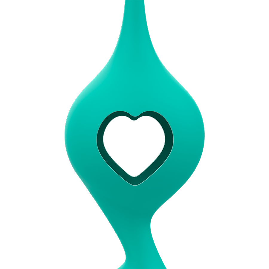 Kit de Treino Pélvico Deva Aqua Verde