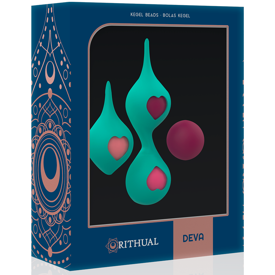 Kit de Treino Pélvico Deva Aqua Verde