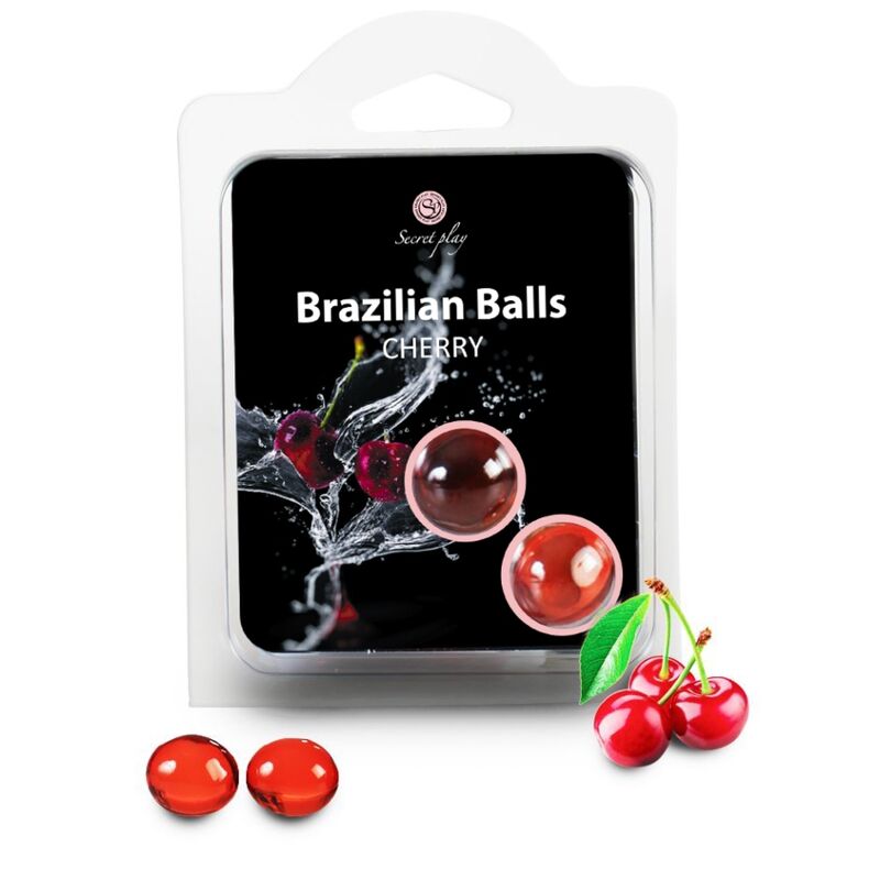 Bolas Brasileñas Lubricante Sensual de Cereza