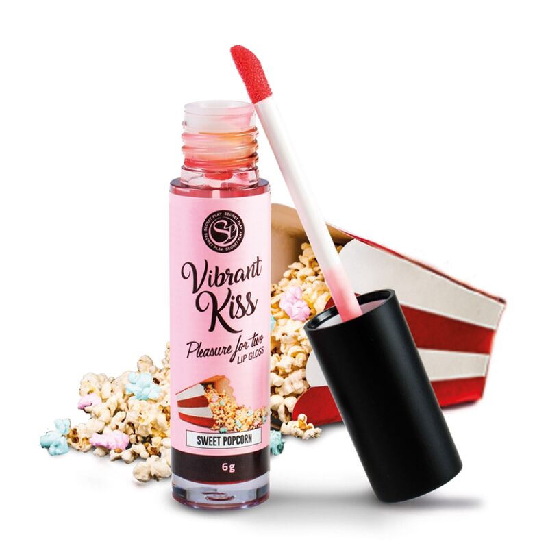 Vibrant Kiss Sweet Popcorn Lip Gloss