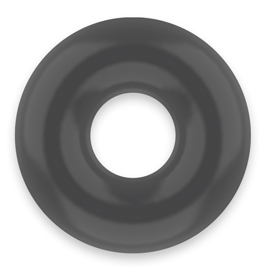 Anillo para Pene Negro Resistente y Flexible 3.5cm