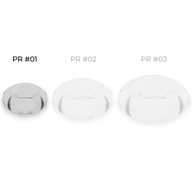 Clear Flexible Penis Ring 3.5cm
