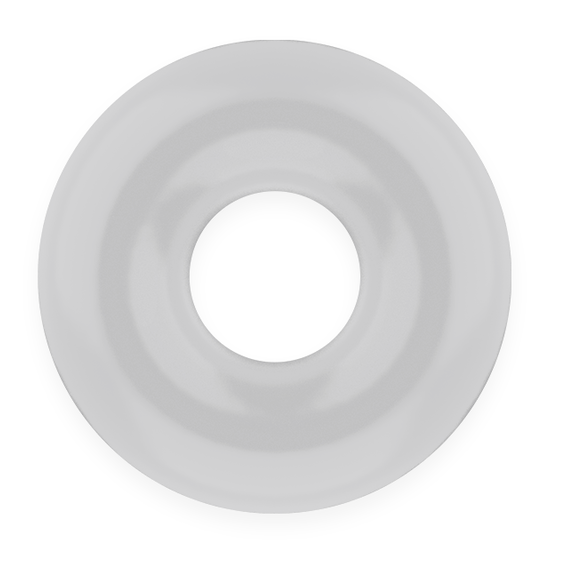 Clear Flexible Penis Ring 3.5cm