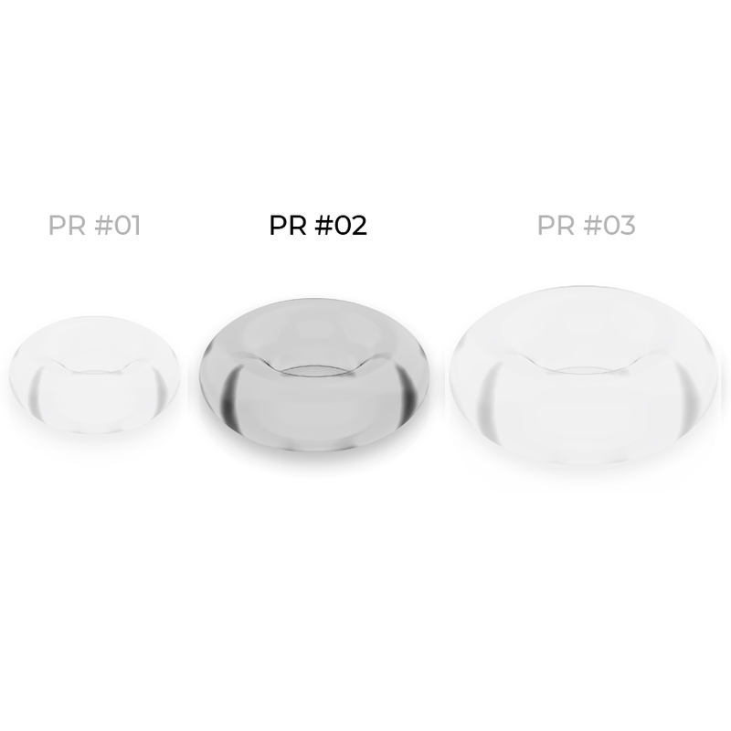 Clear Flexible Penis Ring 4.5cm