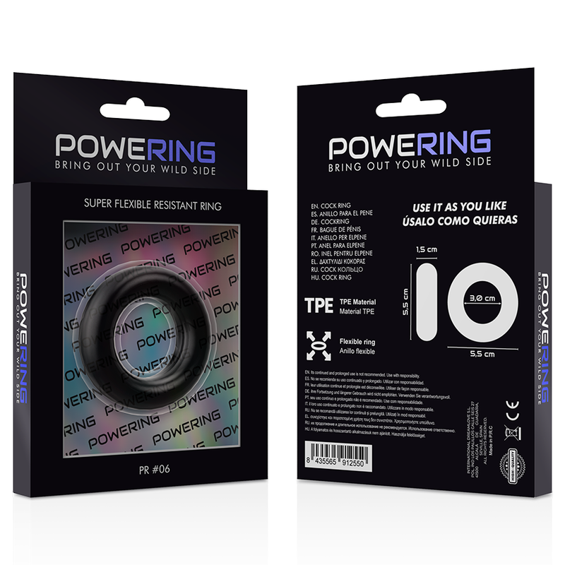 Flexible Resistant Penis Ring PR06 5.5cm