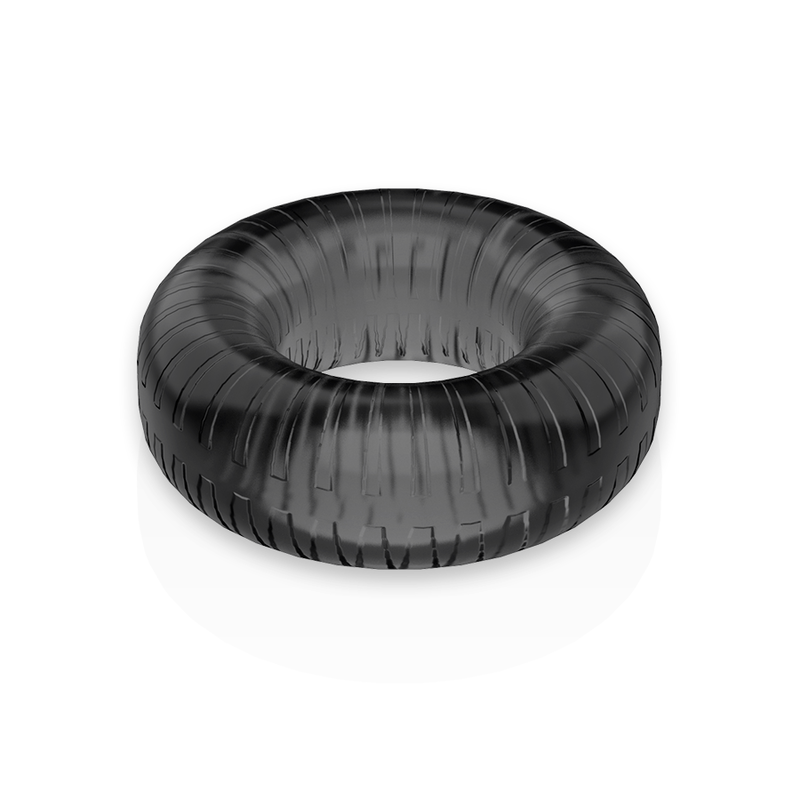 Flexible Black PR07 Penis Ring (4.5cm)