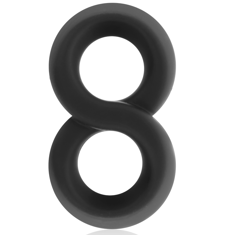 Black PR12 Penis & Testicle Ring