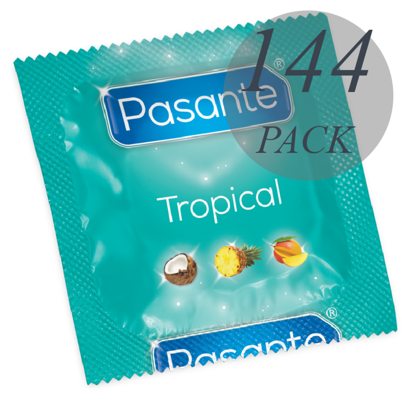 Tropical Flavored Condoms 144-Pack
