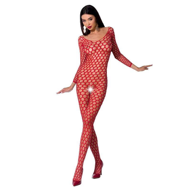 Red Bodystocking BS077 - One Size