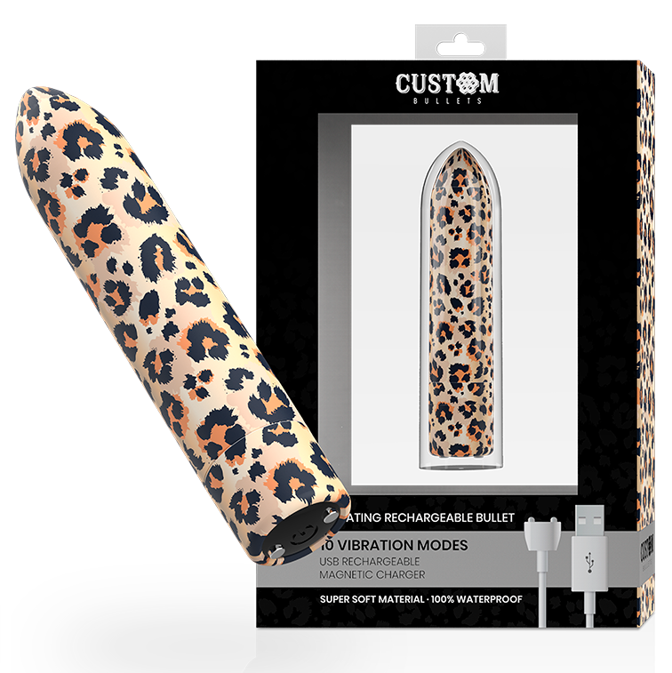 Leopard Magnetic 10-Speed Vibrator