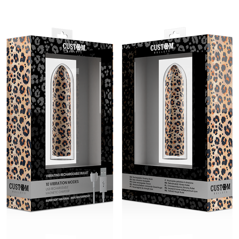 Leopard Magnetic 10-Speed Vibrator