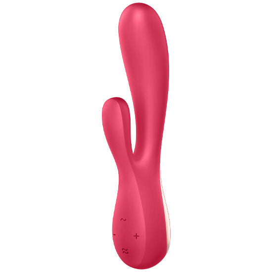 Mono Flex Brinquedo Sexual Vermelho Controlado por Aplicação