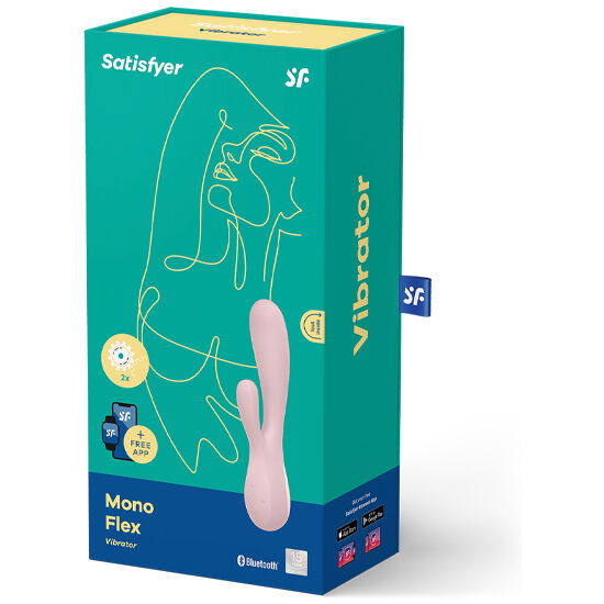 Mono Flex Pink App-Controlled Sex Toy