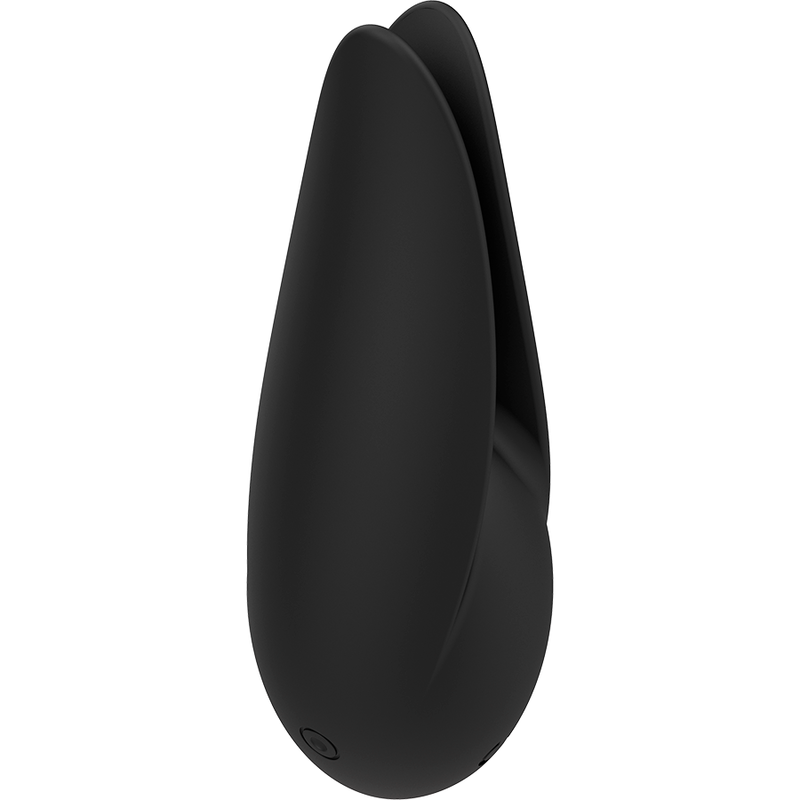 Estimulador Clitoriano de Flor Negro y Dorado