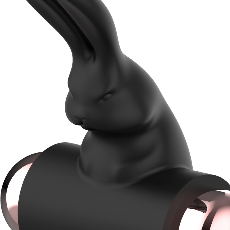 Vibrating Cock Ring in Black & Gold