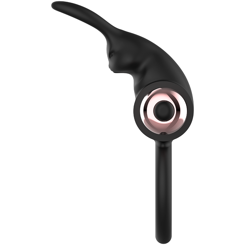 Vibrating Cock Ring in Black & Gold