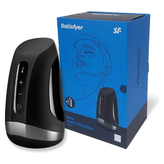 Masturbador Vibratório com Aquecimento para Homem