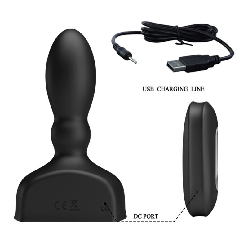 Remote Control Inflatable Anal Plug