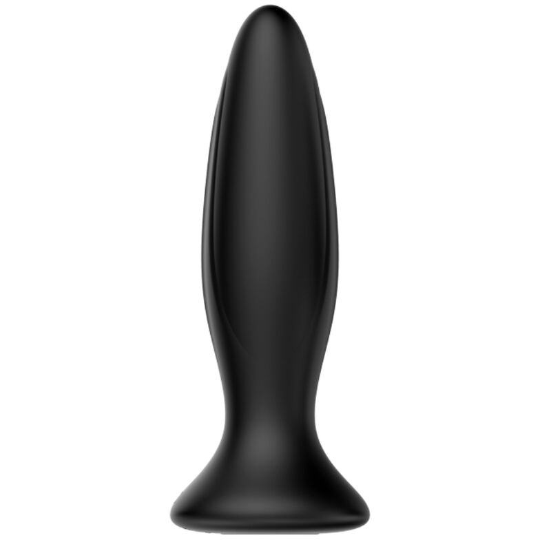 Rechargeable Black Anal Vibrator Plug