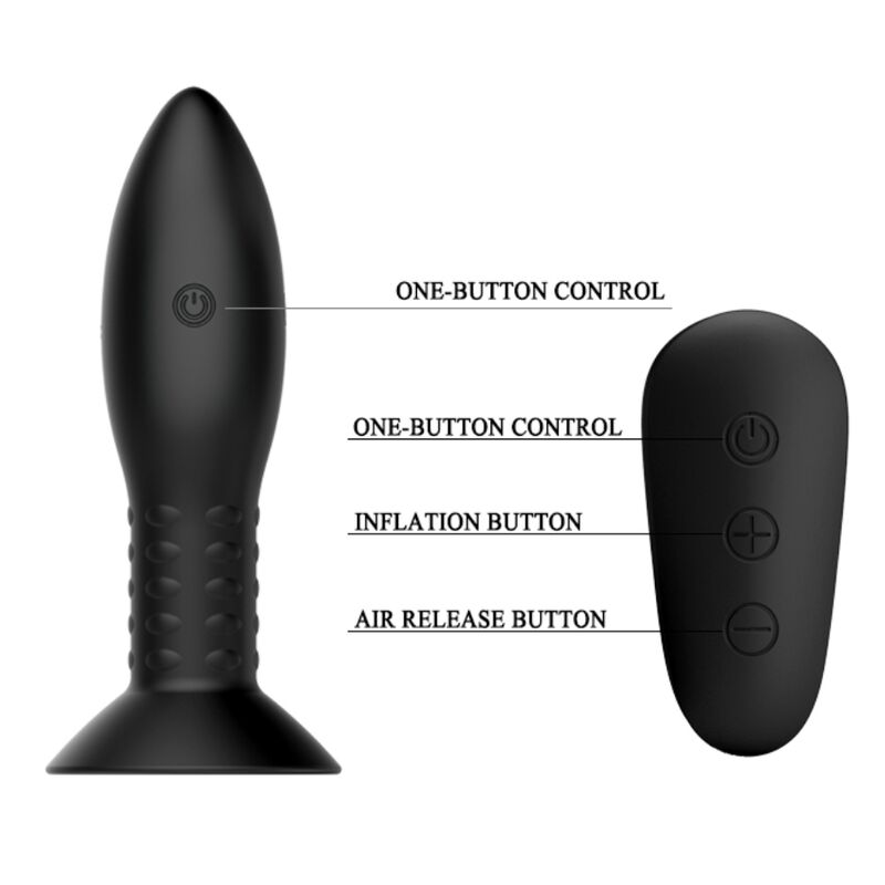 Remote Control Rotating Balls Plug