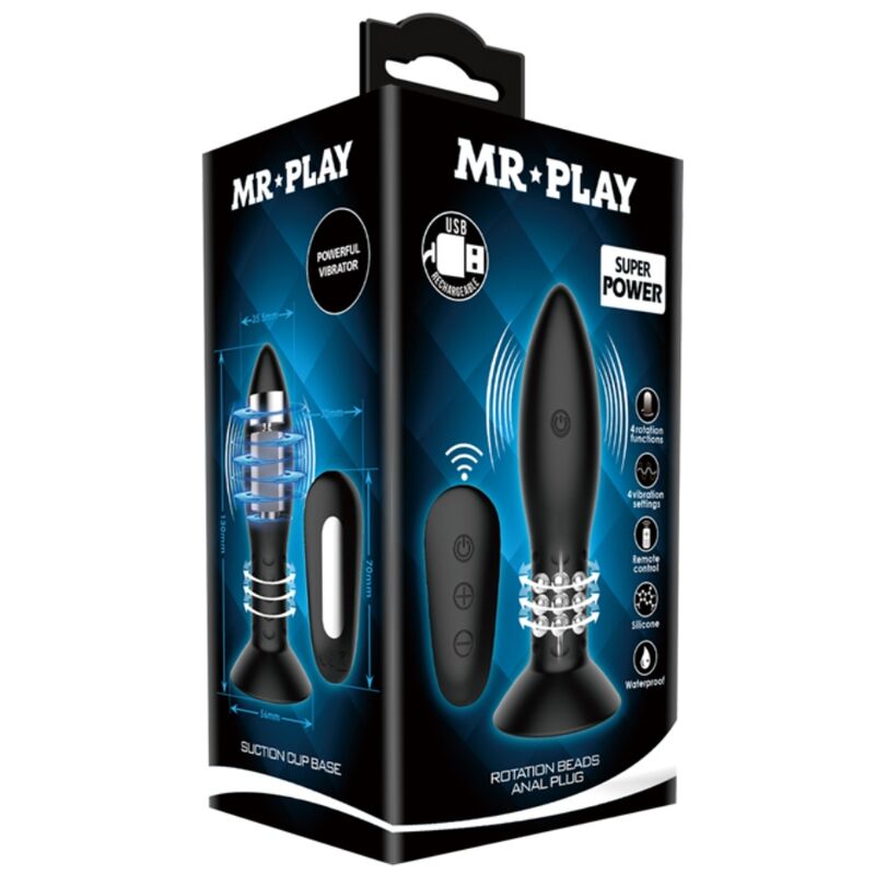 Remote Control Rotating Balls Plug