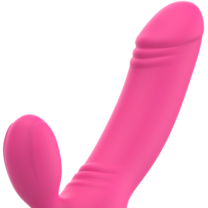 Vibrador de Doble Estimulación Bix - Rosa