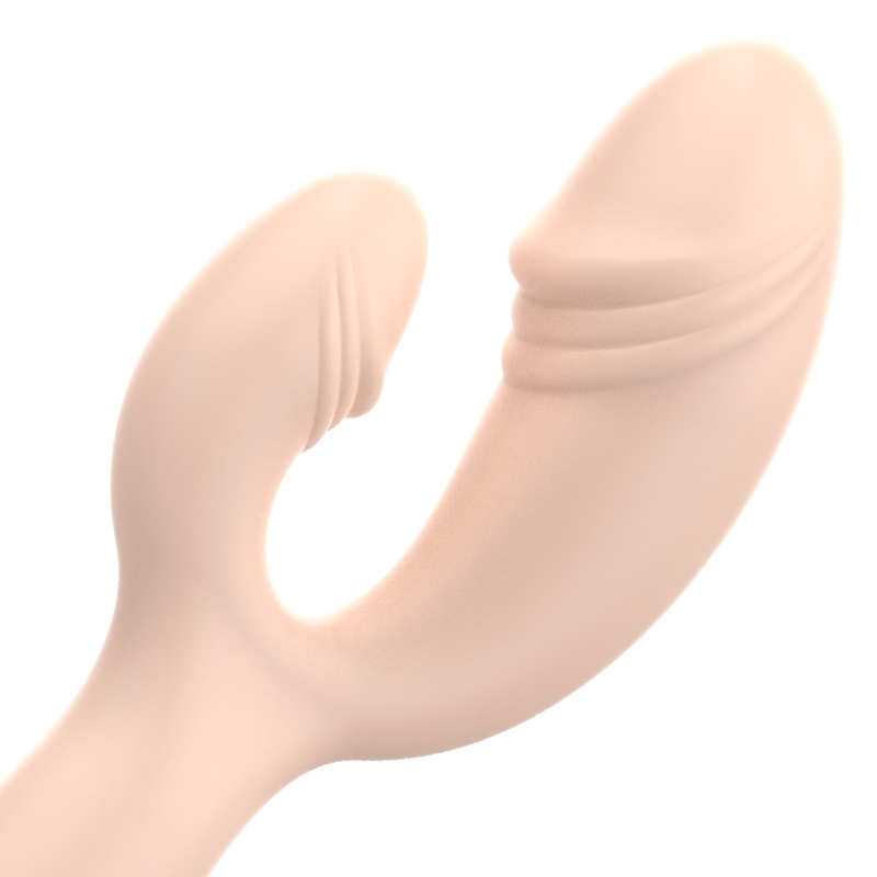 Vibrador Rabbit Clásico - Edición Navideña Color Carne