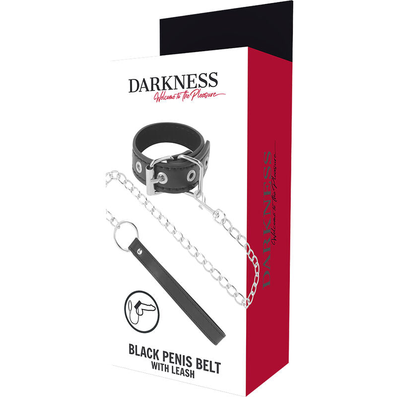 Adjustable Bondage Penis Ring With Strap