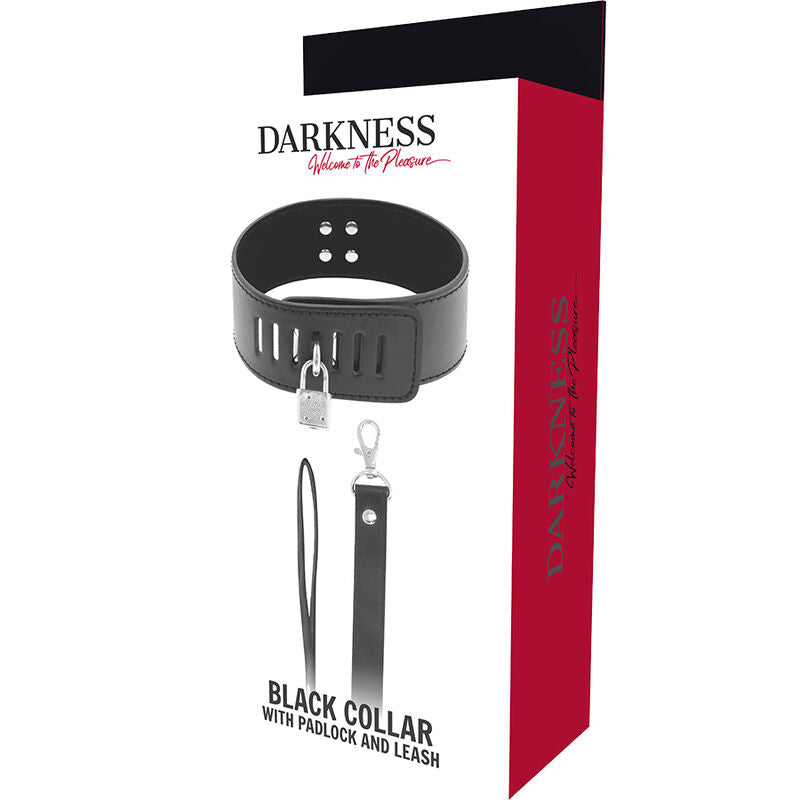 Luxurious BDSM Collar with Black Lock