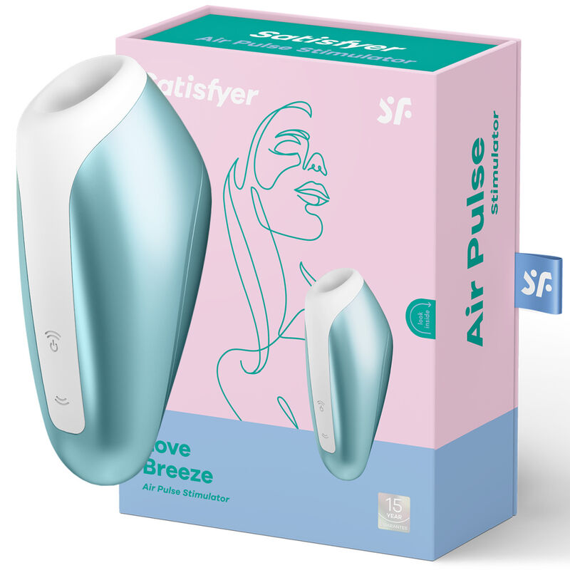 Love Breeze Ice Blue Suction Toy