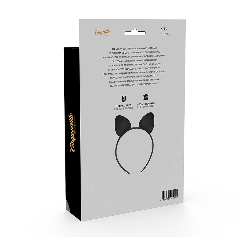 Seductive Cat Ears Headband Lingerie