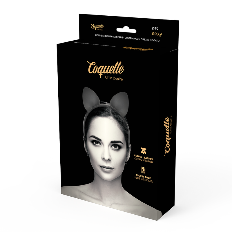 Seductive Cat Ears Headband Lingerie