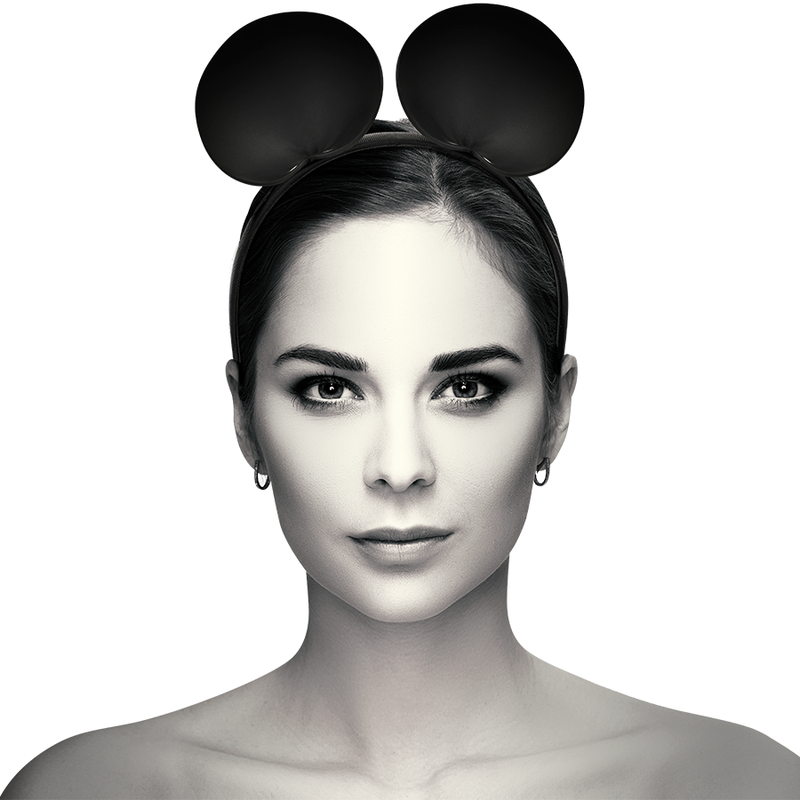 Seductive Mouse Ears Headband Lingerie