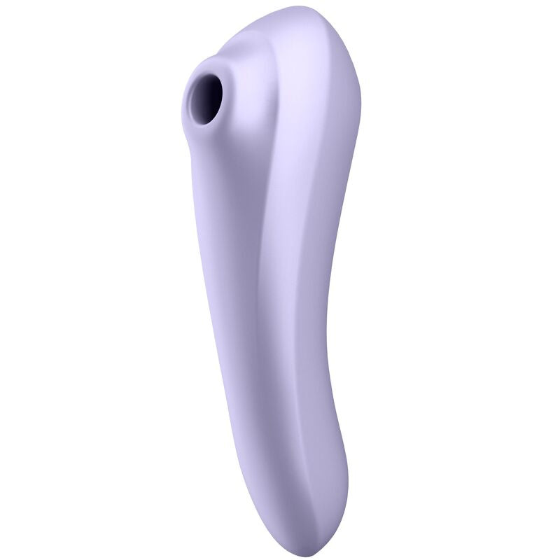 Vibrador de Pulso de Aire de Doble Placer Malva